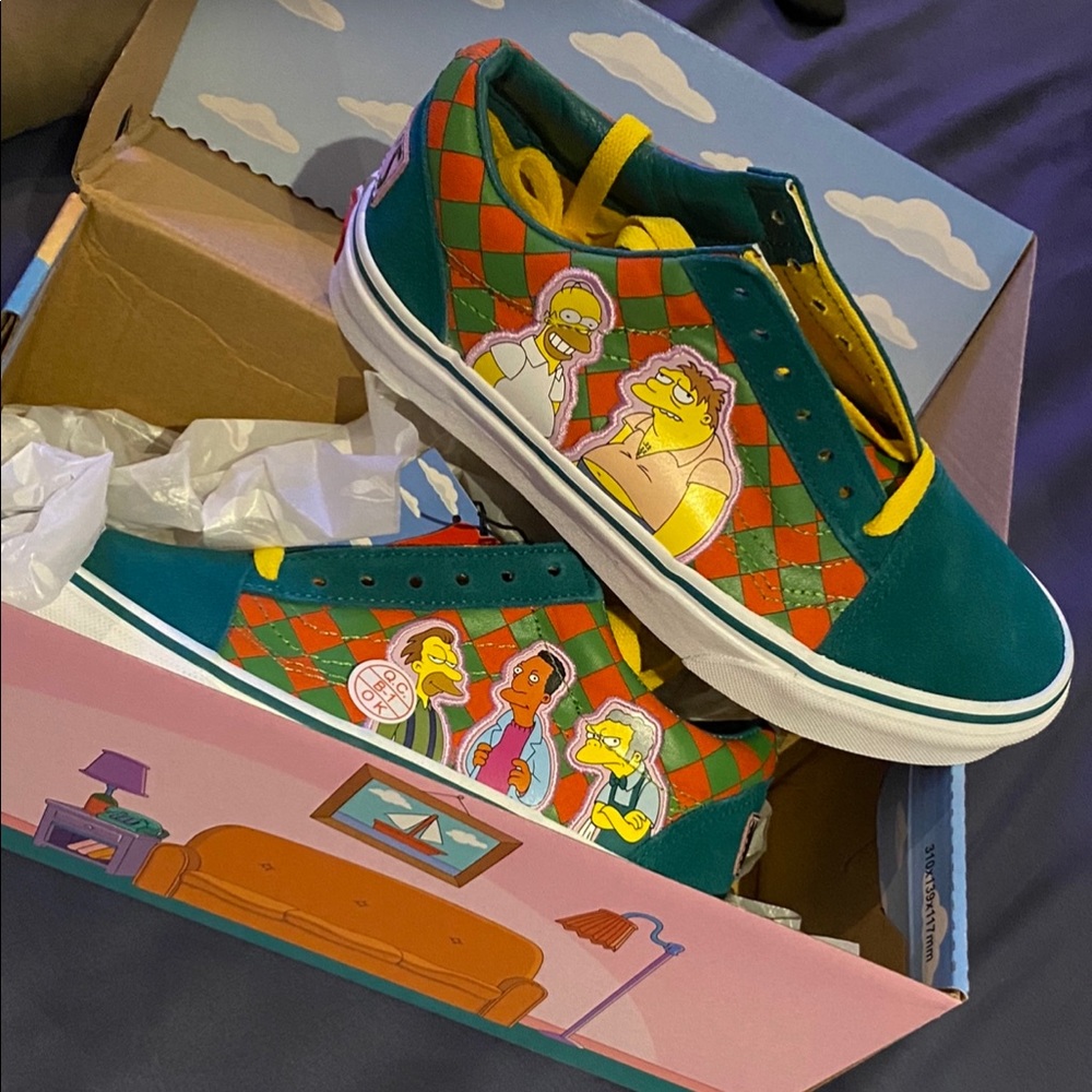 The Simpsons vans
